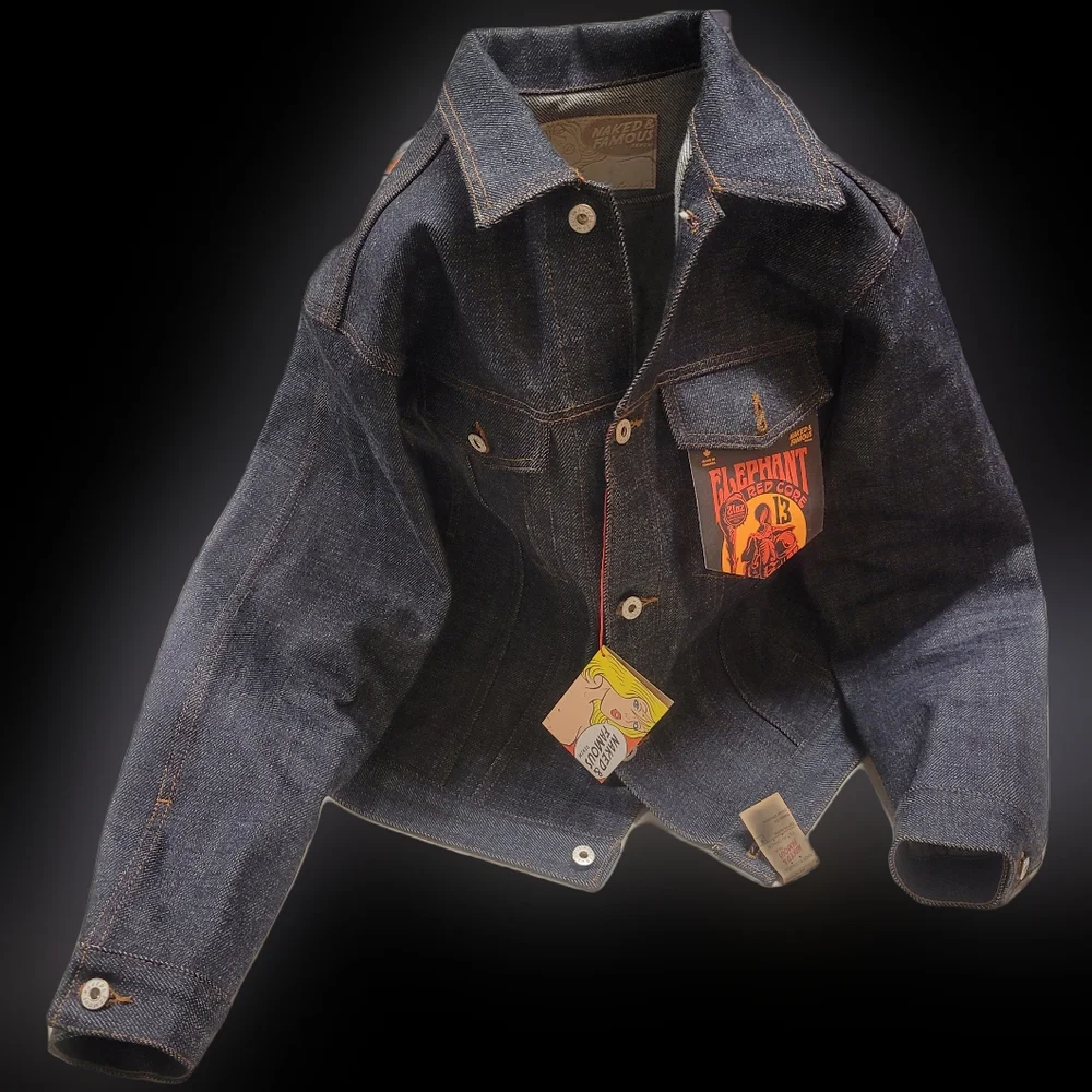 Elephant 13 21 oz. Red Core Jacket (Naked & Famous) - Picture 3 of 5